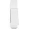 Ekena Millwork Bellingham Architectural Grade PVC Gable Bracket, 48"W x 14"H x 4"D x 6"F, 7/12 Pitch GBP048X14X0406BEL00 - alternate 5